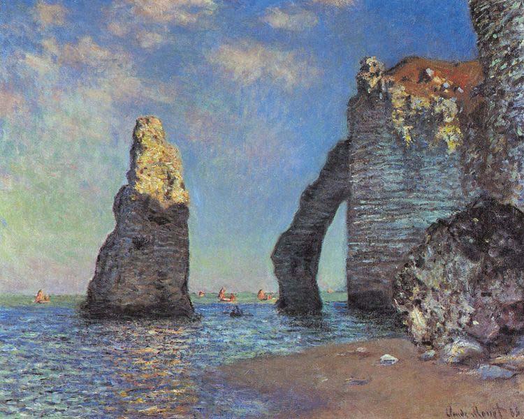 Claude Monet The Cliffs at Etretat China oil painting art